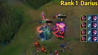 Rank 1 Darius: How to DESTROY Vayne Top with DARIUS!