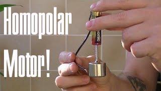MAKE A HOMOPOLAR MOTOR!
