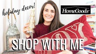 Holiday Decor SHOP WITH ME | HomeGoods 2020 Christmas Decorating, New Finds!