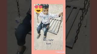 #aziel is in  happy mood|mamma love u   god bless u beta.. A5home