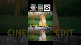 Cinematic glow color grading capcut tutorial, capcut color grading, #youtubeshorts #capcutedit
