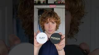 Should you use Clay or Pomade? ​⁠@basedbodyworks