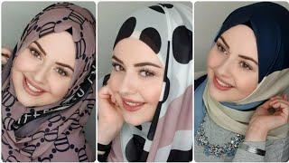 اسهل لفات حجاب تركية جميلة وانيقة  للمدرسة والعمل  turkish_hijab#