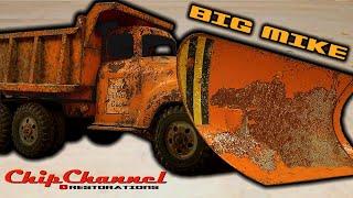 1957 Tonka Big Mike Snow Plow Highway State Dept Dump Truck Restoration