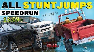 The Sub 30 Minute Dream: GTA V Stunt Jump Speedrun Saga #7