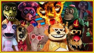 The banana splits vs willy's Wonderland but in live Action