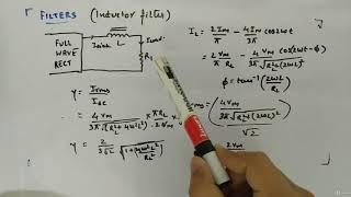 Inductor Filter - Analog Circuits