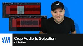 Crop Audio to Selection with a Studio One Macro | PreSonus