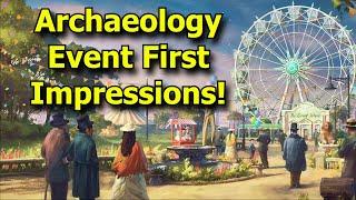Forge of Empires: Archaeology Event IS OUT! First Impressions (Attack Buildings + Revamped Calendar)