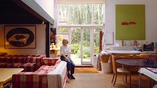 Tour the Art-Filled Home/Studio this Textile Designer has RENTED for 48 Years