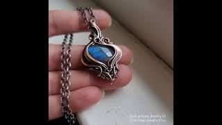 Newunique handmade talisman pendant in my ZDArtisanJewelry Etsy shop