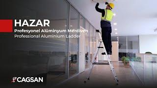 HAZAR Profesyonel Alüminyum Merdiven | HAZAR Professional Aluminium Ladder