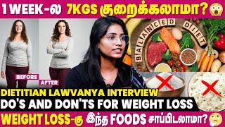 Belly Fat Lose பண்ண இந்த Food சாப்பிட்டா போதும் - Dietitian Lawvanya Interview | Weight Loss | IBC