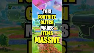 This Fortnite Glitch Makes EVERYTHING MASSIVE!! 