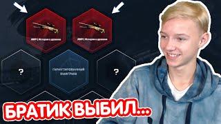 БРАТИК ВЫБИЛ AWP DRAGON LORE ?! ХАЛЯВНЫЙ ФАРМ СКИНОВ на CSGO.NET ( ЧЕЛЛЕНДЖ от ПОДПИСЧИКА )