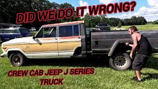 What did I do? Crew Cab Jeep J10 Build