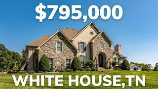 Tour Tour This Amazing White House TN Home for Sale  Amazing Mini Farm on 4 Acres - Jason Gruner