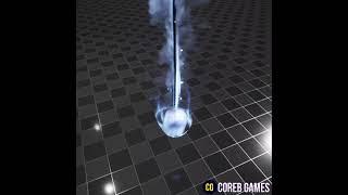 Dynamic Ice Meteor Effect in Ice VFX Pack | Unreal Engine 5 | #shorts