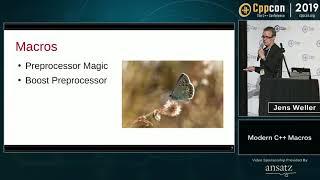 Modern C++ Macros - Jens Weller - CppCon 2019