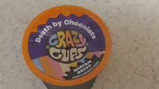 Crazy Cups Flavored Coffee for Keurig K Cup Machines, Death by Chocolate