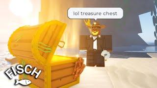 I Finally Got a Treasure Map In Roblox FISCH