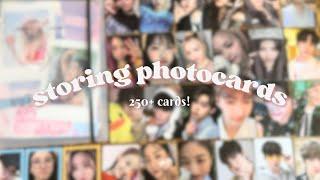 storing photocards #12  250+ cards!