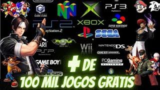 ️MAIS DE 100 MIL JOGOS GRATIS -COMO BAIXAR,INSTALAR E JOGAR (IAGL) VIA KODI NA NUVEM PS2,NITENDO...