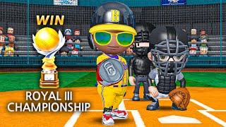 ROYAL 3 LEAGUE CHAMPIONSHIP! - Baseball 9