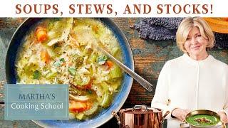 Martha Stewart's 9 Best Soup, Stew and Homemade Stock Recipes