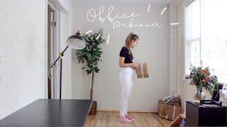 DIY OFFICE MAKEOVER | home office makeover on a budget