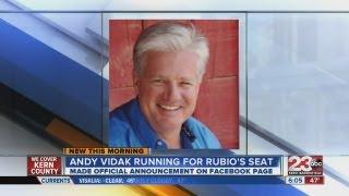 Andy Vidak running for Rubio's seat