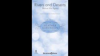 RIVERS AND DESERTS (REVIVE ME AGAIN) (SATB Choir) - by Heather Sorenson