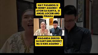 "Bimby: Si Angel Locsin daw ang pinakamaganda… aside kay Kris Aquino?! "