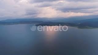 Batak Dam and A Marvelous Panoramic View of Its Shore in Europe,bulgaria | Stock Footage - Videohive