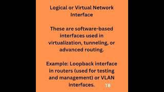More Network Interfaces you should know for CCNA Exam