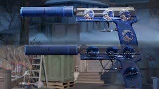 USP-S Blueprint Sticker Crafts - CS2 Skins