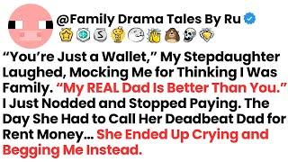 “You’re Just a Wallet,” My Stepdaughter Laughed, Mocking Me for Thinking I Was Family. “My REAL Dad