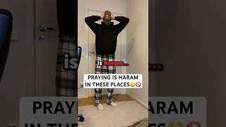 Don’t Pray Salah In These Places! #islamicshorts #shorts