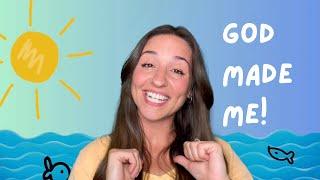 God Made Me! Song for Christian Littles with Ms. Lettie