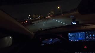 Kia EV6 POV Night Drive and basic impressions - Dallas, TX