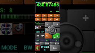 Test aplikacji typu WebSDR - pRxTxE aplikacja na Android