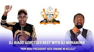 "Mimi ndio president hizo zingine ni Kelele" Dj Biado adresses beef with Dj Noma Noma"