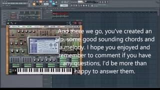 FL Studio 12 | Progressive House Tutorial | Chords, Melody & Arp