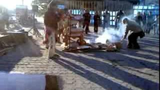 Alatyr Star people. Native Indian in Uzhhorod live