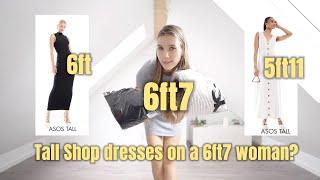 Maxi Dresses on a 6ft7 tall woman | Try-On with Heels and Flats