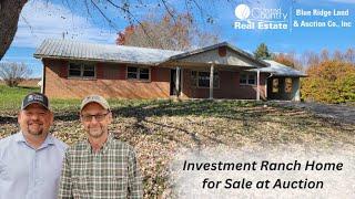 Investment Ranch Home for Sale at Auction