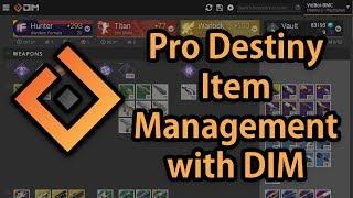 Pro Destiny 2 Item Management with DIM