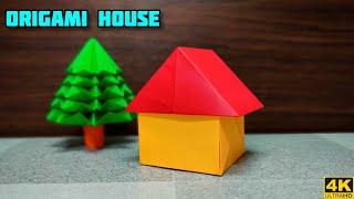 Origami House | Origami tutorial | Paper craft | Magic Folds