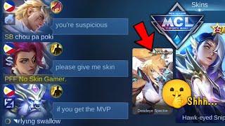 LESLEY "NO SKIN" PRANK IN MCL!! (PART 2) - LESLEY NEW ASPIRANTS SKIN "DEADEYE SPECTRE" MCL GAMEPLAY