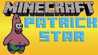 как построить Патрика(Patrick Star) в minecraft